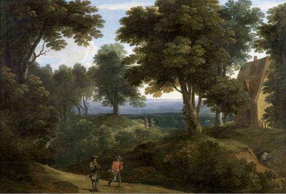 Jacques d'Arthois - A Wooded Southern Landscape 