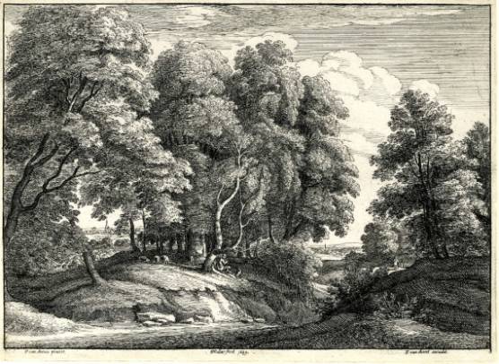 Jacques d'Arthois - The Shepherd in the Wood (I)